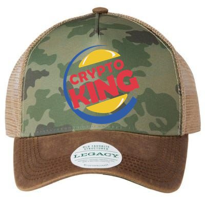 Crypto King Legacy Tie Dye Trucker Hat
