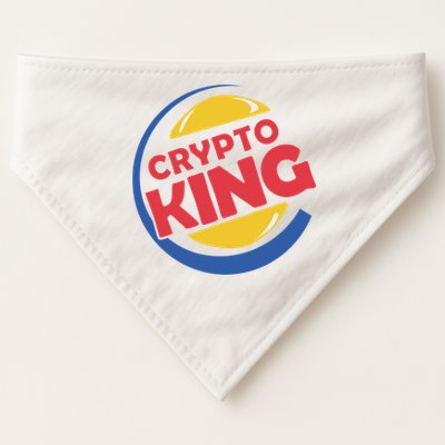 Crypto King USA-Made Doggie Bandana