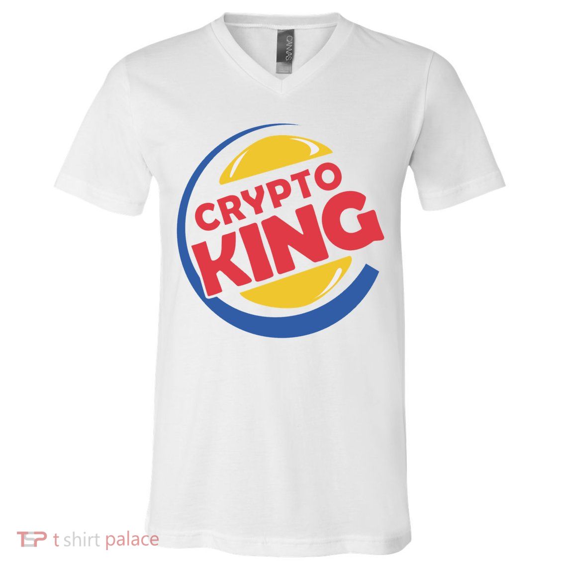 Crypto King V-Neck T-Shirt