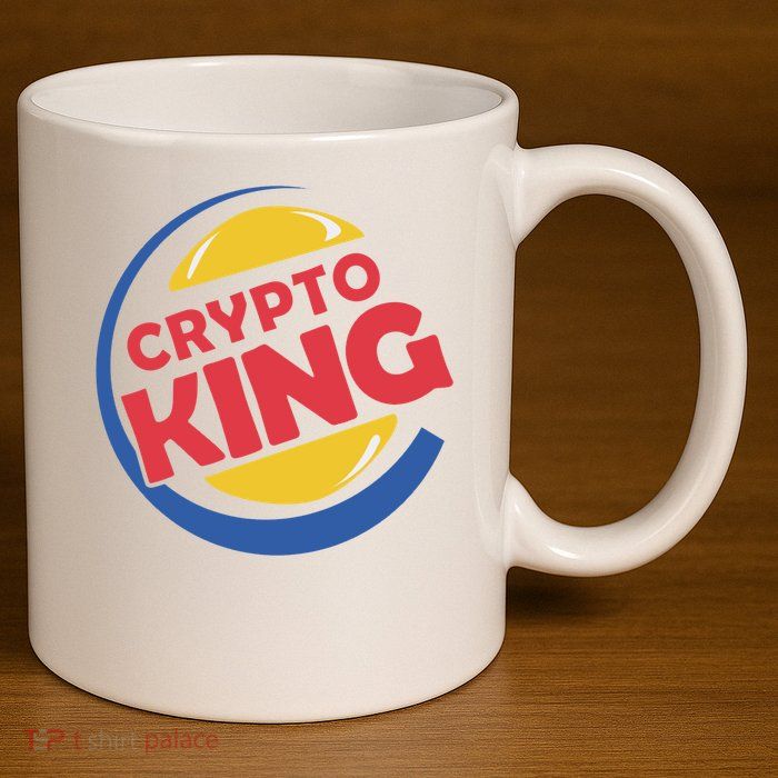 Crypto King 11oz C Handle Ceramic Mug