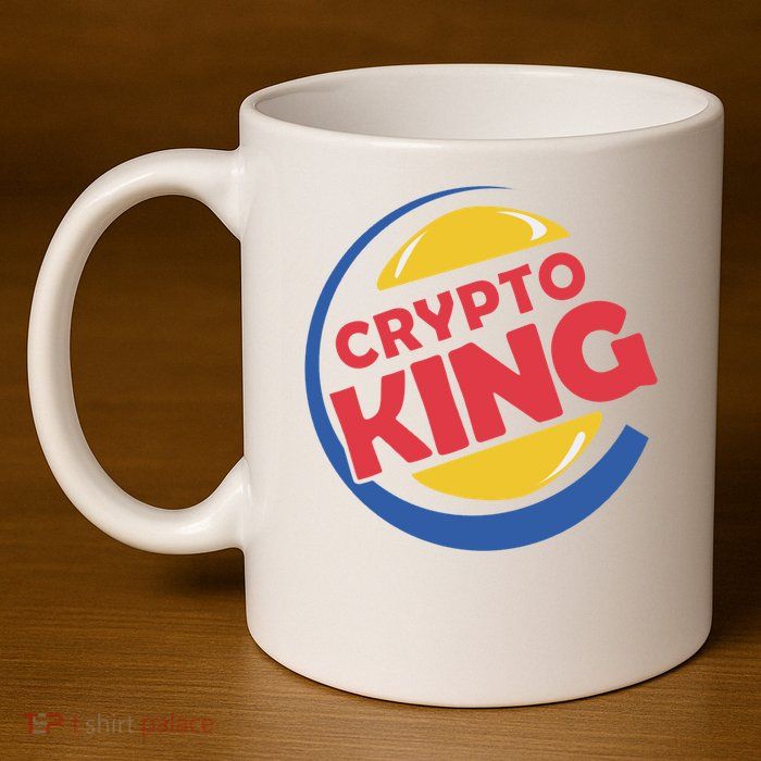 Crypto King 11oz C Handle Ceramic Mug