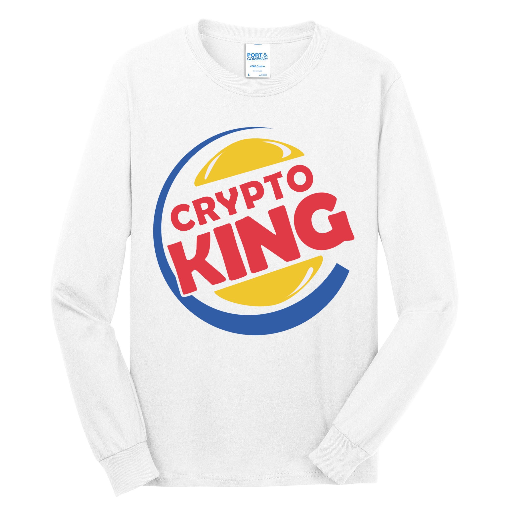 Crypto King Tall Long Sleeve T-Shirt