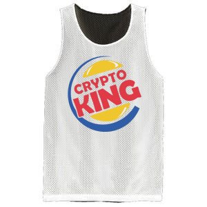 Crypto King Mesh Reversible Basketball Jersey Tank