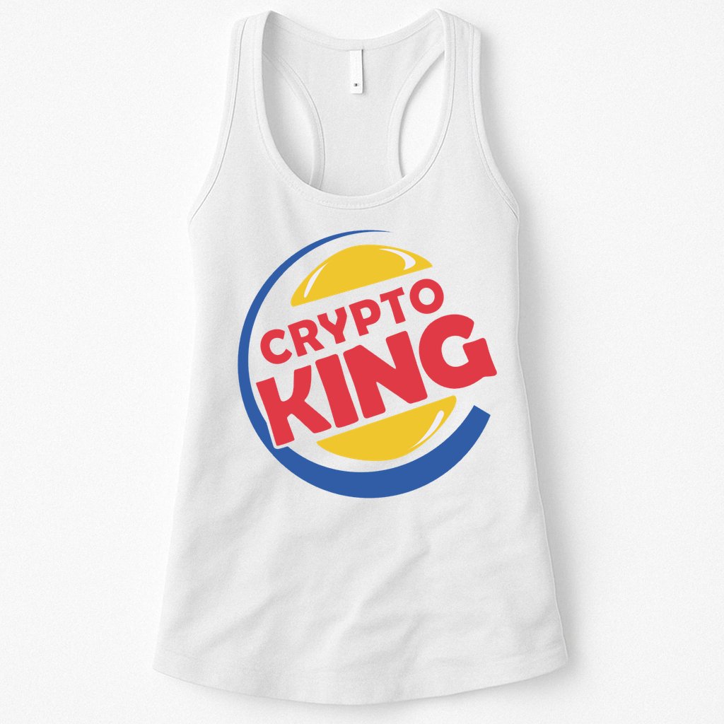 Crypto King Womens Tank Top