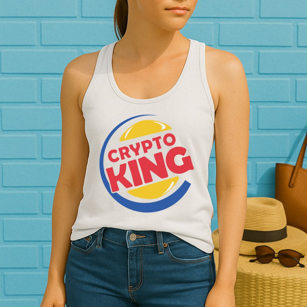 Crypto King Womens Tank Top