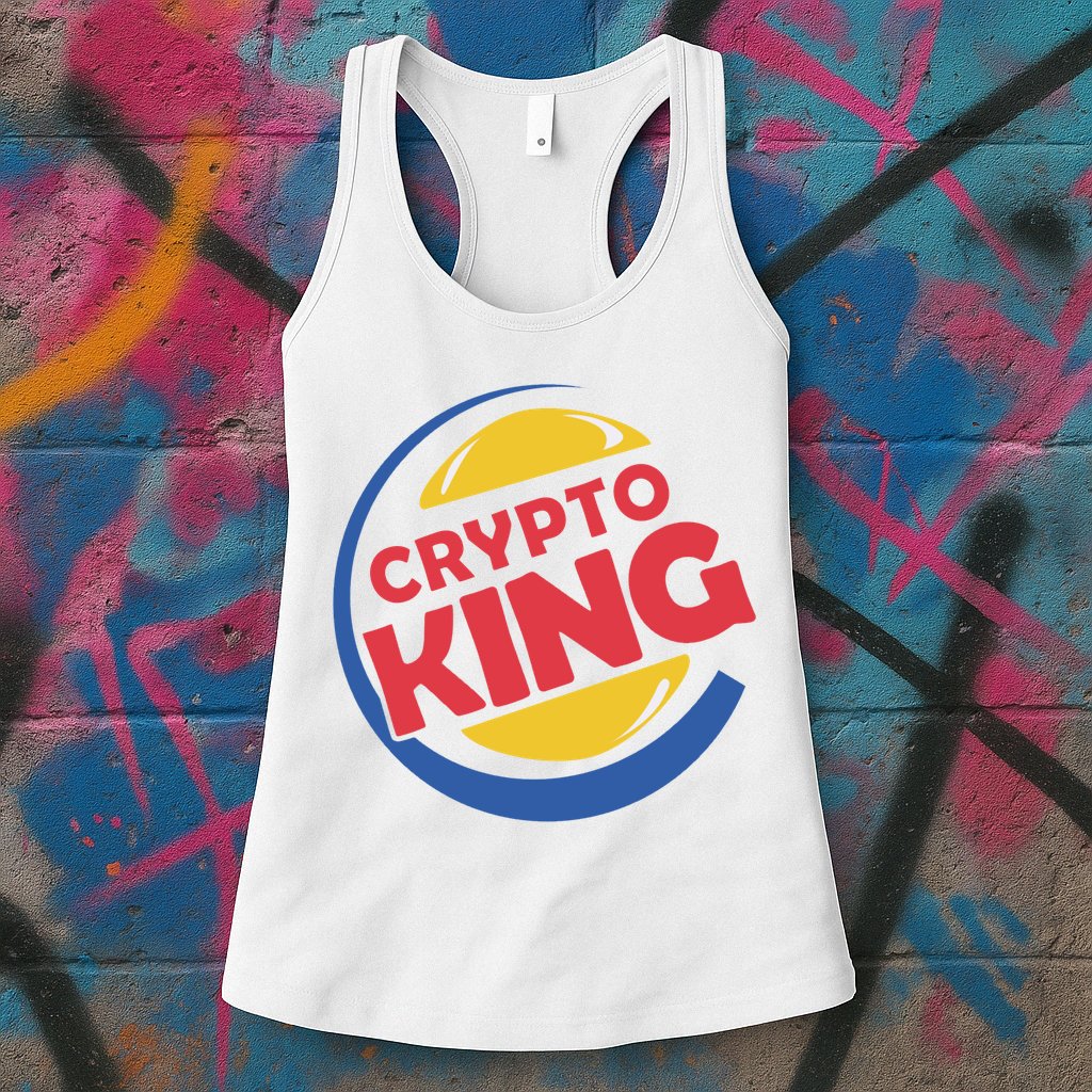 Crypto King Womens Tank Top