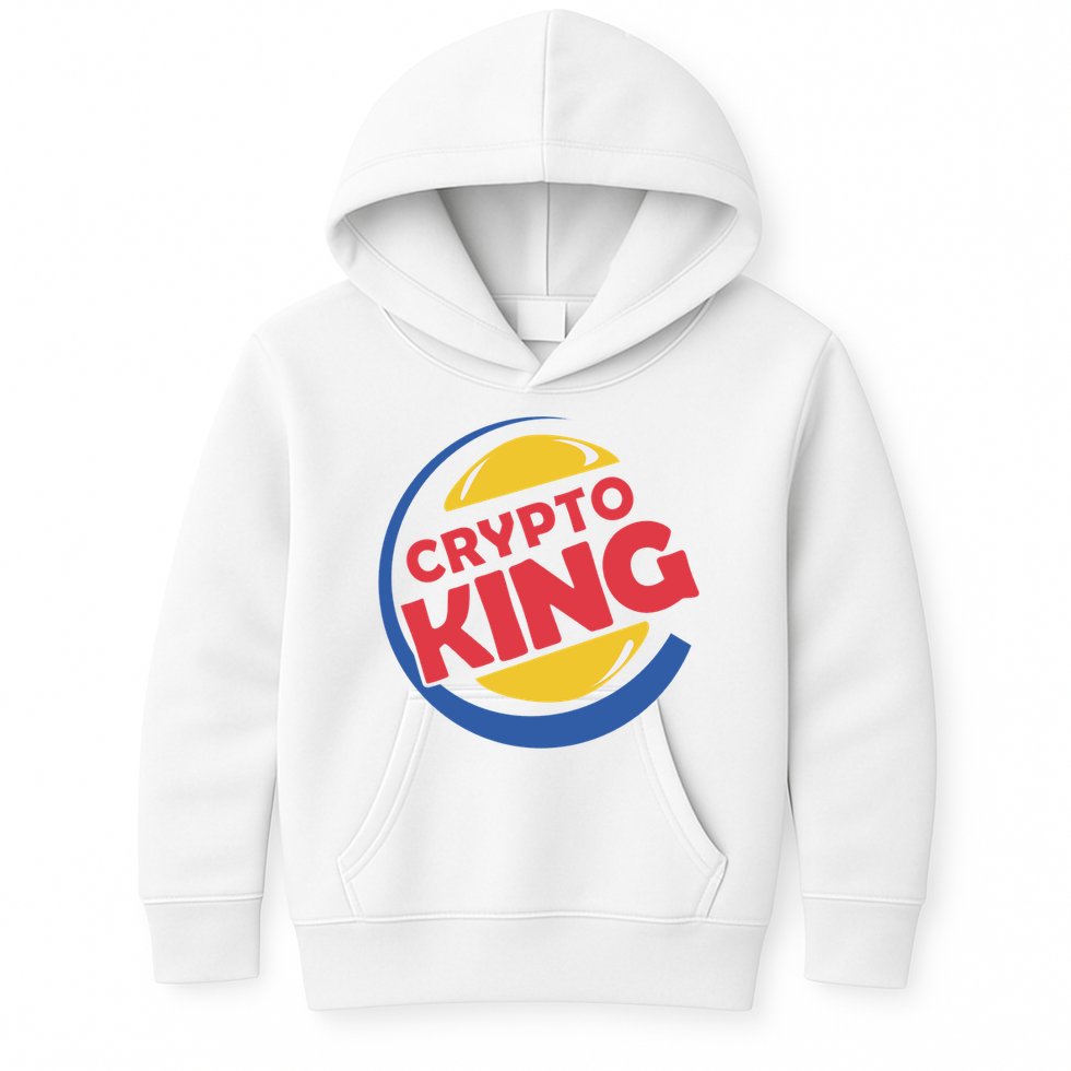 Crypto King Kids Hoodie
