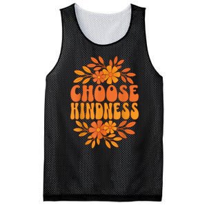 Choose Kindness Cool 60s Unity Day Groovy World Kindness Day Mesh Reversible Basketball Jersey Tank