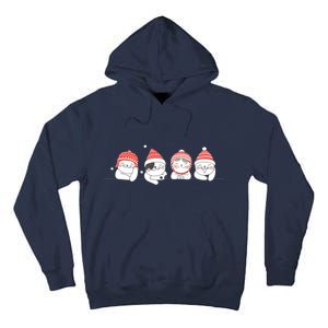 Cute Kitty Cats Christmas, Festive Tall Hoodie