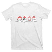 Cute Kitty Cats Christmas, Festive T-Shirt