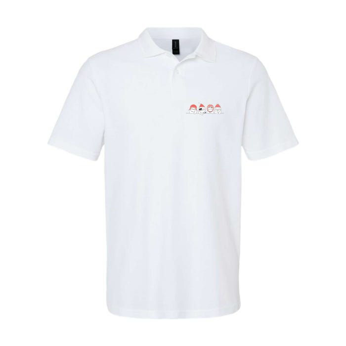 Cute Kitty Cats Christmas, Festive Polo