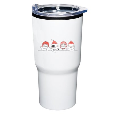 Cute Kitty Cats Christmas, Festive Tumbler