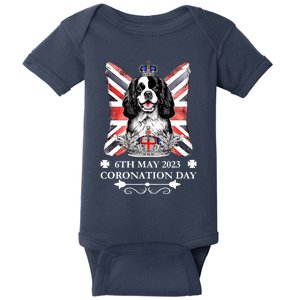 Cavalier King Charles Iii Coronation Spaniel Dog Adults Baby Bodysuit