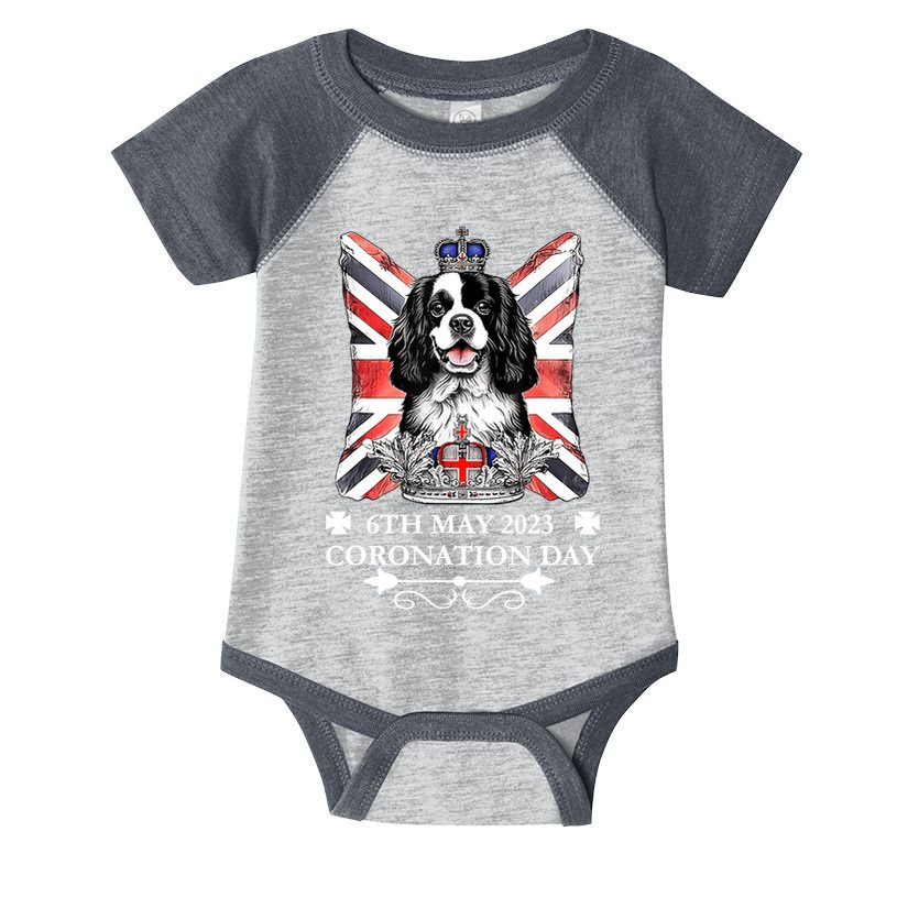 Cavalier King Charles Iii Coronation Spaniel Dog Adults Infant Baby Jersey Bodysuit