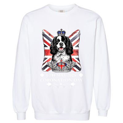 Cavalier King Charles Iii Coronation Spaniel Dog Adults Garment-Dyed Sweatshirt