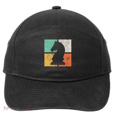 Chess Knight 7-Panel Snapback Hat