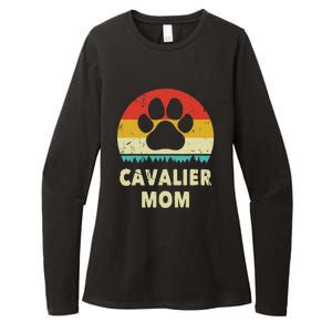 Cavalier King Charles Spaniel Mom Funny Dog Lover Womens CVC Long Sleeve Shirt