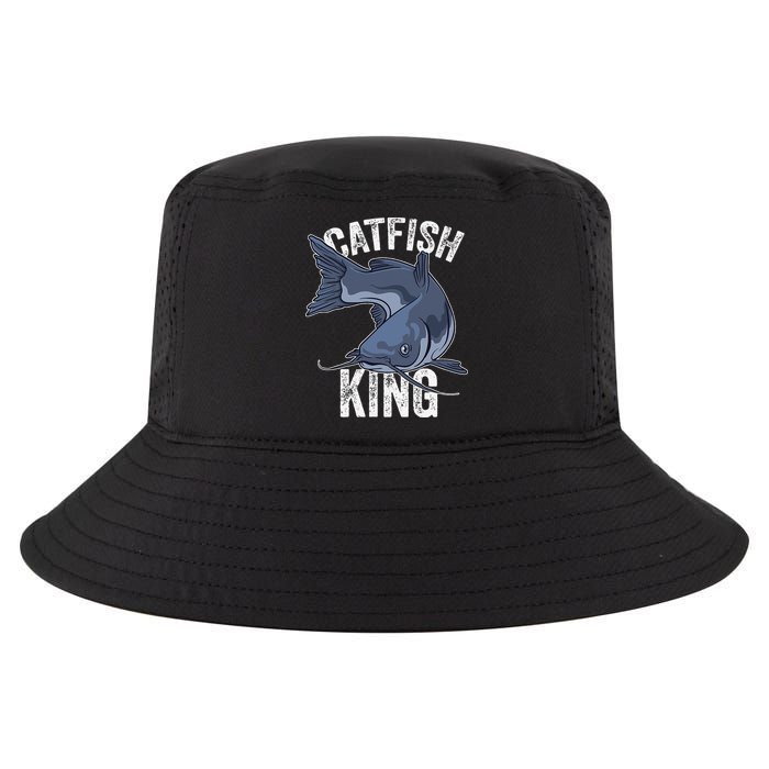 Catfish King Catfish Fishing Catfishing Cool Comfort Performance Bucket Hat