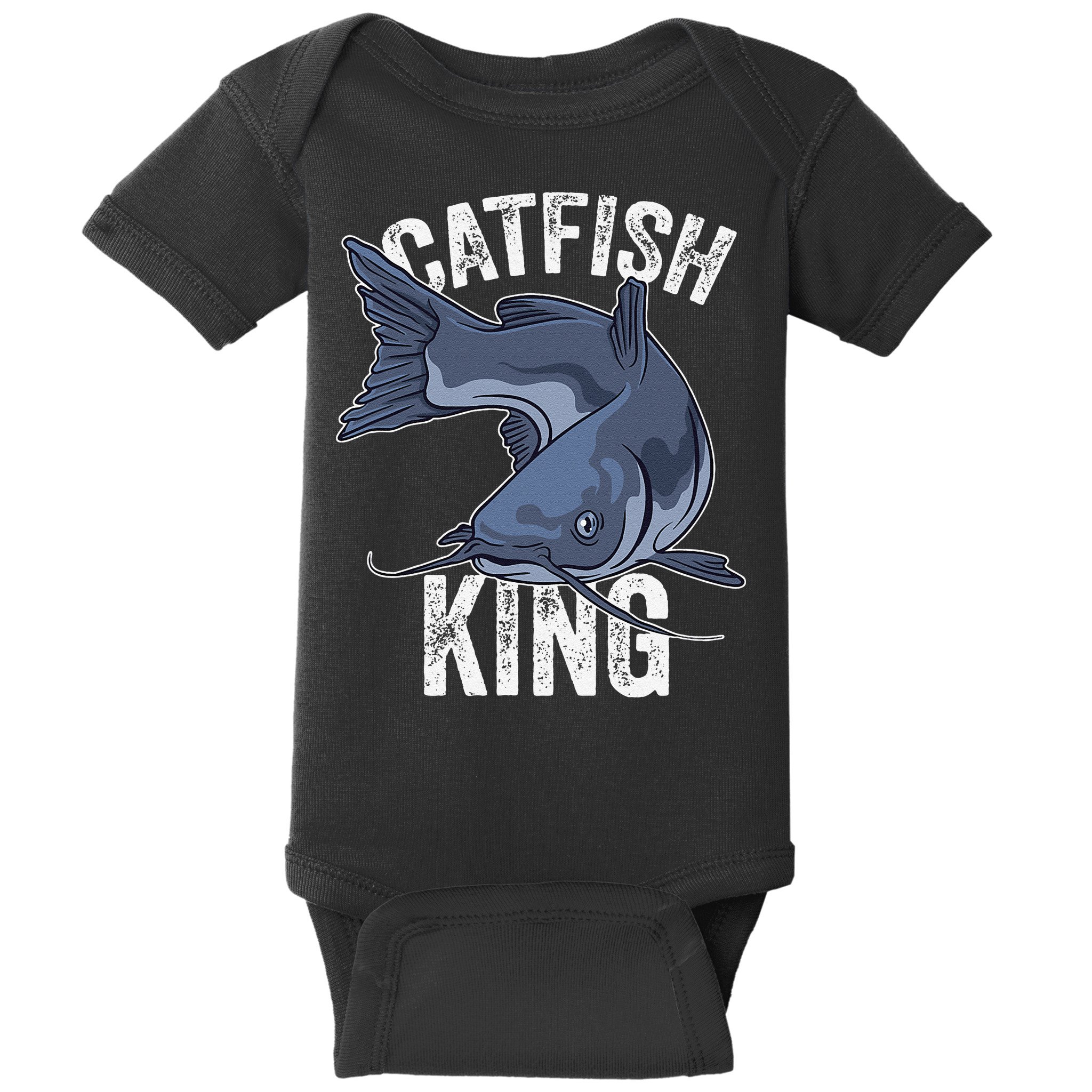 Catfish King Catfish Fishing Catfishing Baby Bodysuit