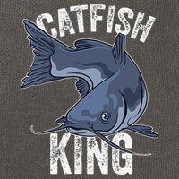 Catfish King Catfish Fishing Catfishing Cotton Canvas Backpack