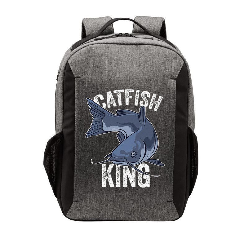 Catfish King Catfish Fishing Catfishing Vector Backpack