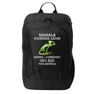 Comrade Kamala Commie Leon Commieleon Communist Harris Gift City Backpack