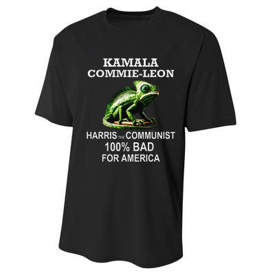 Comrade Kamala Commie Leon Commieleon Communist Harris Gift Performance Sprint T-Shirt