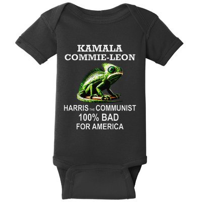 Comrade Kamala Commie Leon Commieleon Communist Harris Gift Baby Bodysuit