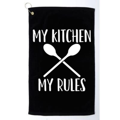 Cooking Kitchen Chef Cook Culinary Cool Gift Platinum Collection Golf Towel