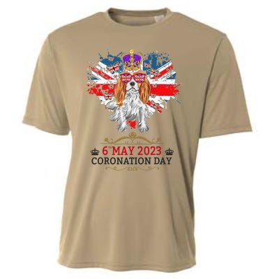 Cavalier King Charles Coronation Ideas  & Union Jack Cooling Performance Crew T-Shirt