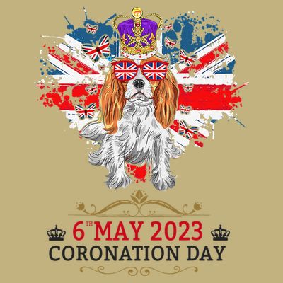 Cavalier King Charles Coronation Ideas  & Union Jack T-Shirt