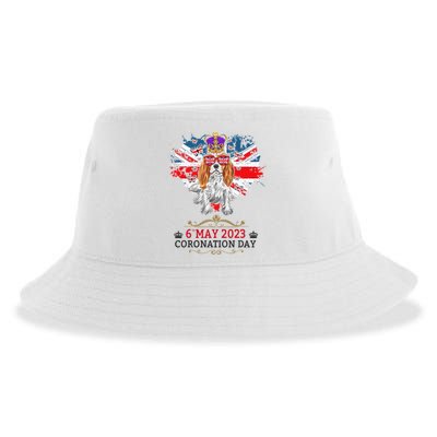 Cavalier King Charles Coronation Ideas  & Union Jack Sustainable Bucket Hat