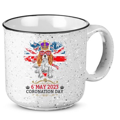 Cavalier King Charles Coronation Ideas  & Union Jack 15oz Campfire Ceramic Mug