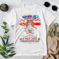 Cavalier King Charles Coronation Ideas  & Union Jack Premium T-Shirt