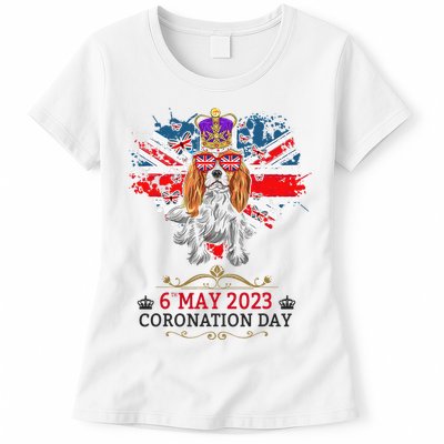 Cavalier King Charles Coronation Ideas  & Union Jack Womens T-Shirt