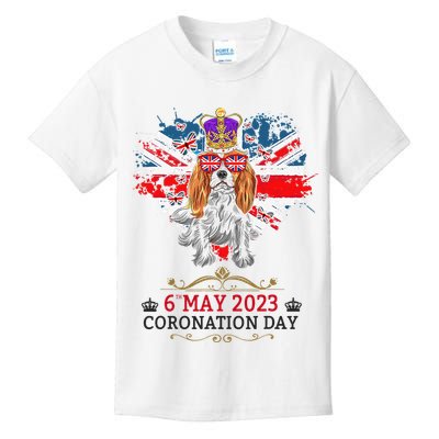 Cavalier King Charles Coronation Ideas  & Union Jack Kids T-Shirt