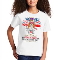 Cavalier King Charles Coronation Ideas  & Union Jack Kids T-Shirt