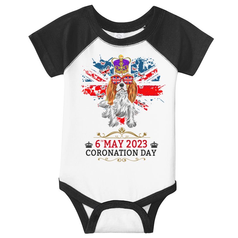 Cavalier King Charles Coronation Ideas  & Union Jack Infant Baby Jersey Bodysuit