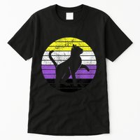 Cute Kitten Cat Nonbinary Pride Lgb Quotes Non Binary Flag Tall T-Shirt