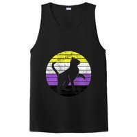 Cute Kitten Cat Nonbinary Pride Lgb Quotes Non Binary Flag PosiCharge Competitor Tank