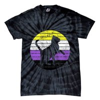 Cute Kitten Cat Nonbinary Pride Lgb Quotes Non Binary Flag Tie-Dye T-Shirt