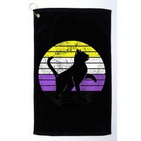 Cute Kitten Cat Nonbinary Pride Lgb Quotes Non Binary Flag Golf Towel