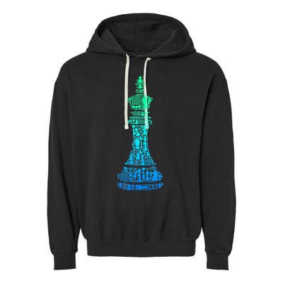 Chess King Garment-Dyed Fleece Hoodie