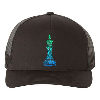 Chess King Yupoong Adult 5-Panel Trucker Hat