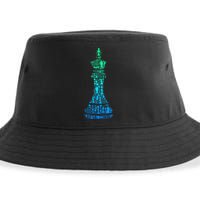 Chess King Sustainable Bucket Hat