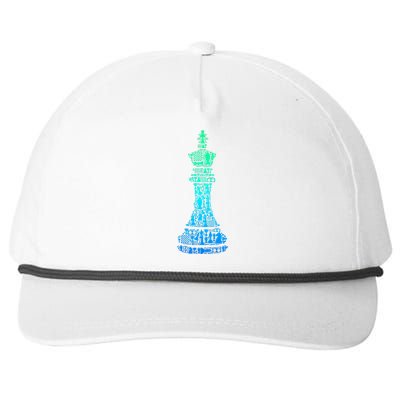 Chess King Snapback Five-Panel Rope Hat