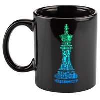 Chess King 11oz C Handle Ceramic Mug