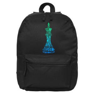 Chess King 16 in Basic Backpack