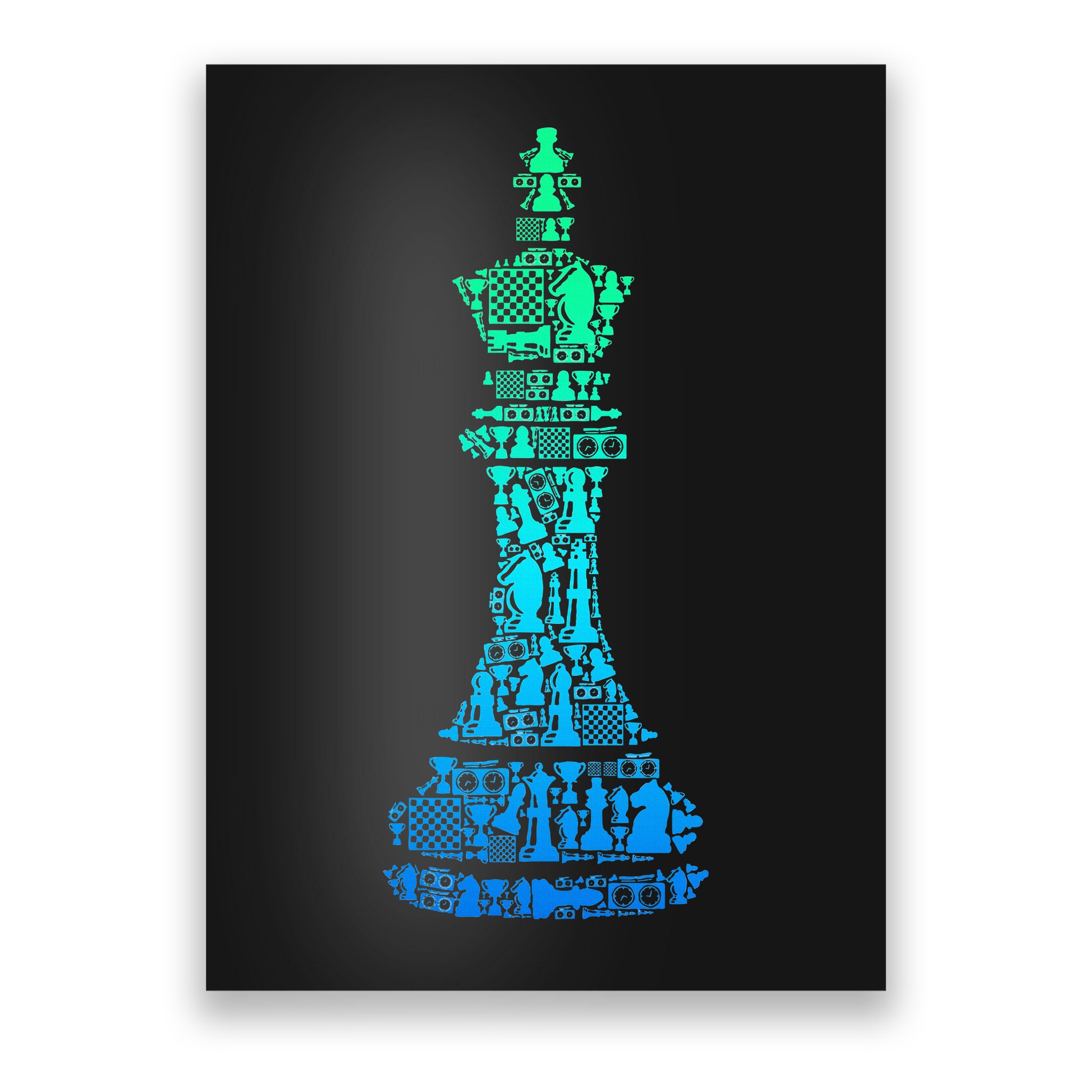 Chess King Poster