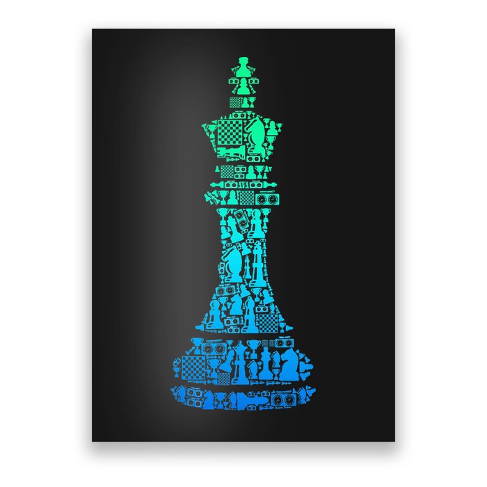 Chess King Poster